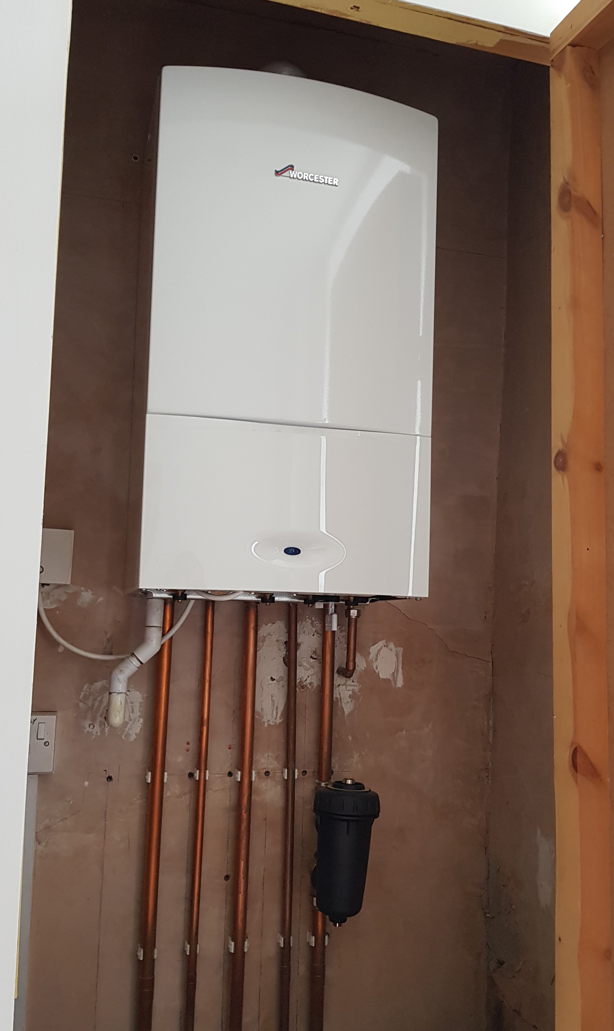 combi boiler installation